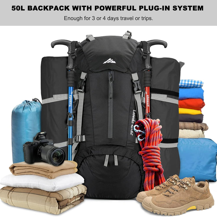 Loowoko - 50L Hiking Backpack