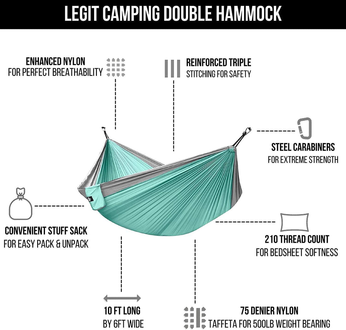 Legit Camping - Double Hammock