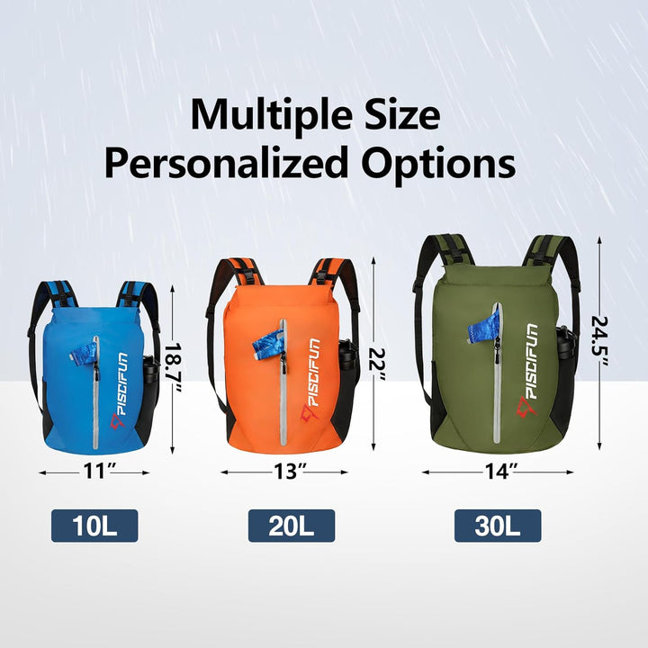 Piscifun - Waterproof Dry Bag Backpack