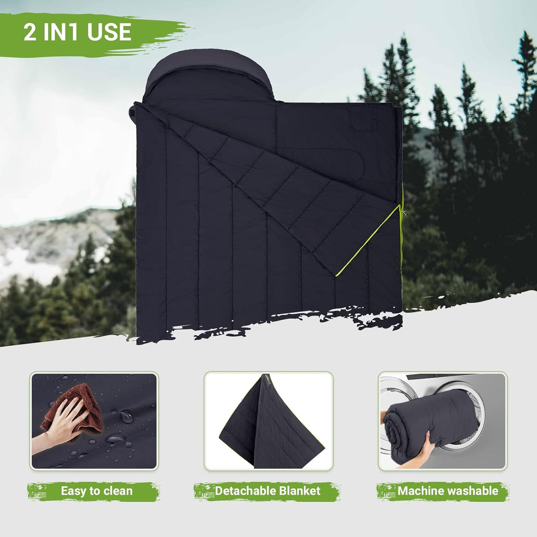 ATEP - Adjustable Temperature Sleeping Bag