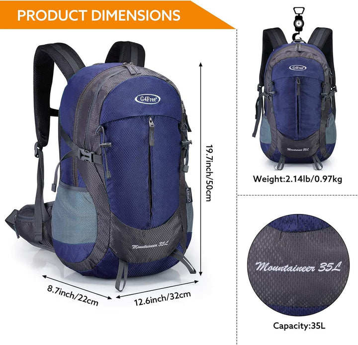 G4Free - 35L Hiking Backpack