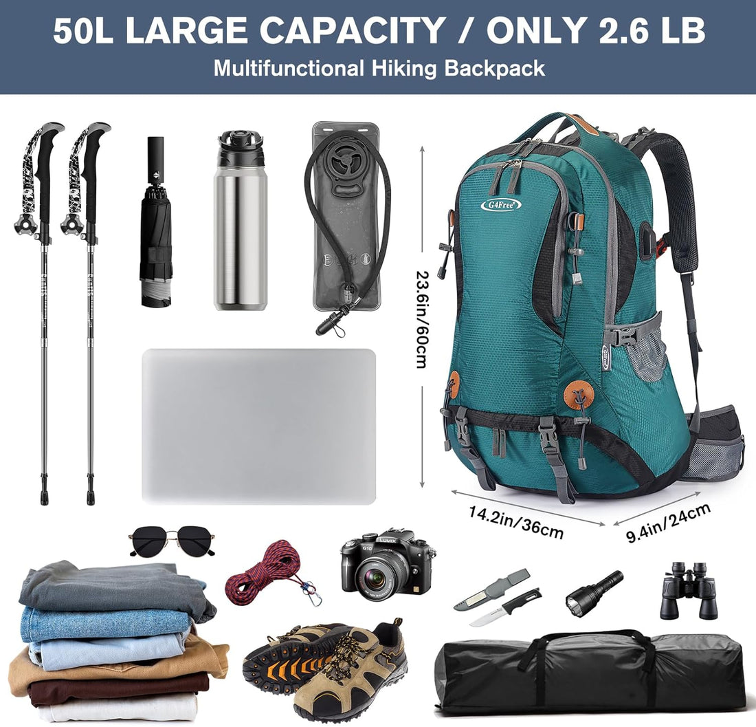 G4Free - 50L Hiking Backpack