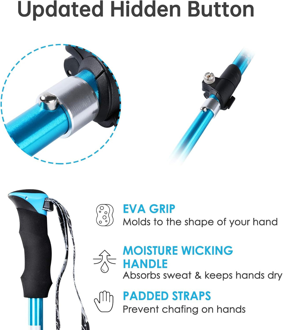 YOVITAL - Collapsible Trekking Poles