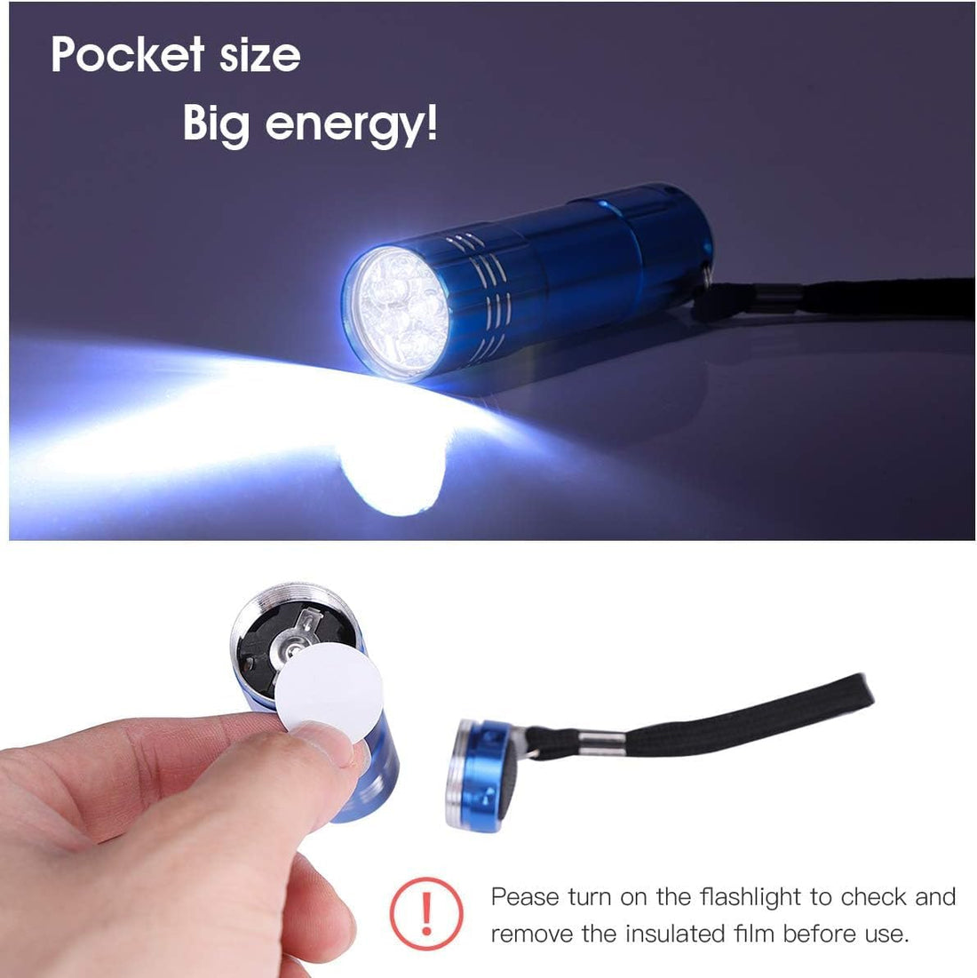 Yikosan - Mini LED Flashlight