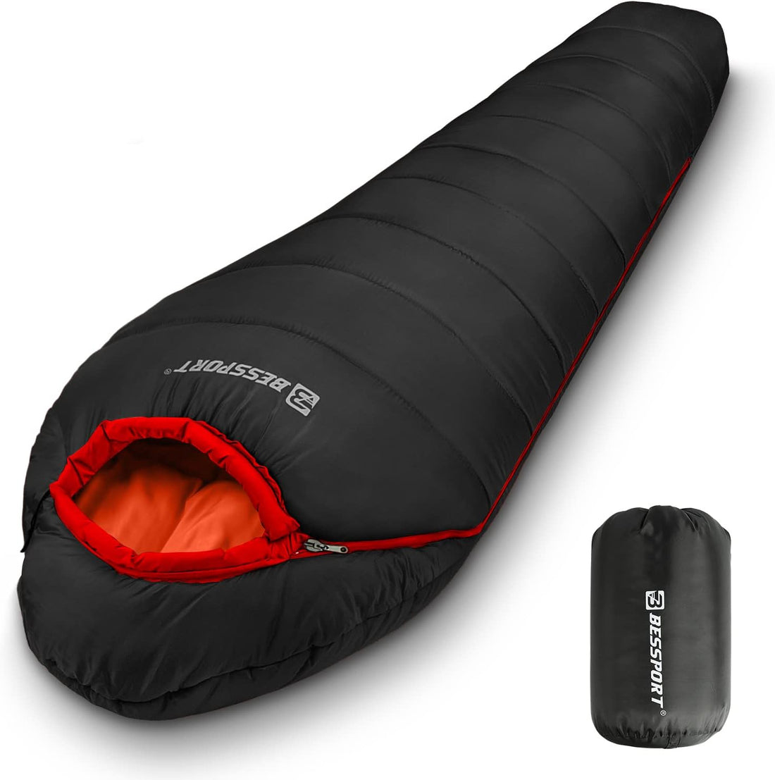 Bessport - Ultralight Winter Mummy Sleeping Bag 