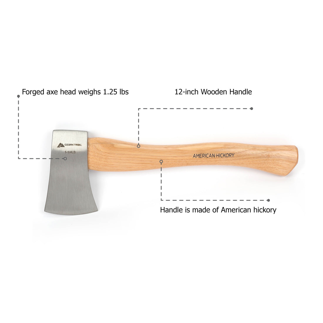 Ozark Trail - Wood Handle Hatchet