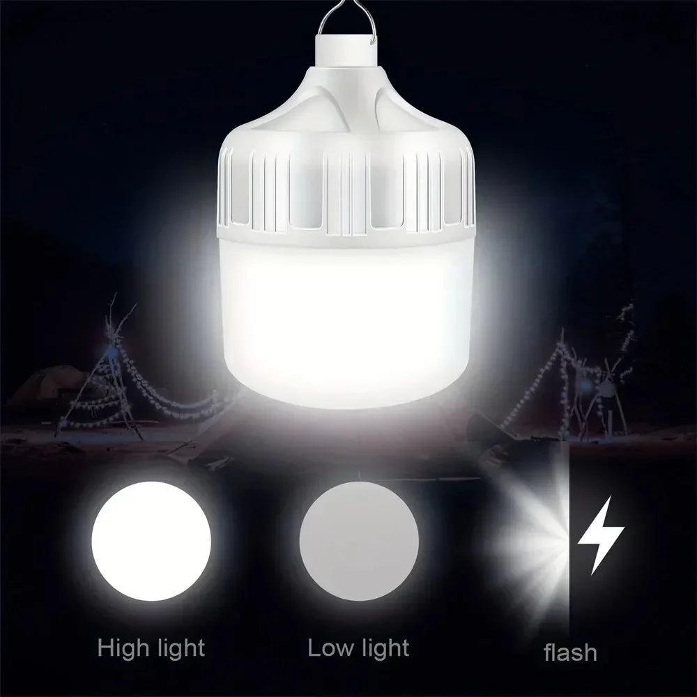 Portable LED Camping Light USB Rechargeable