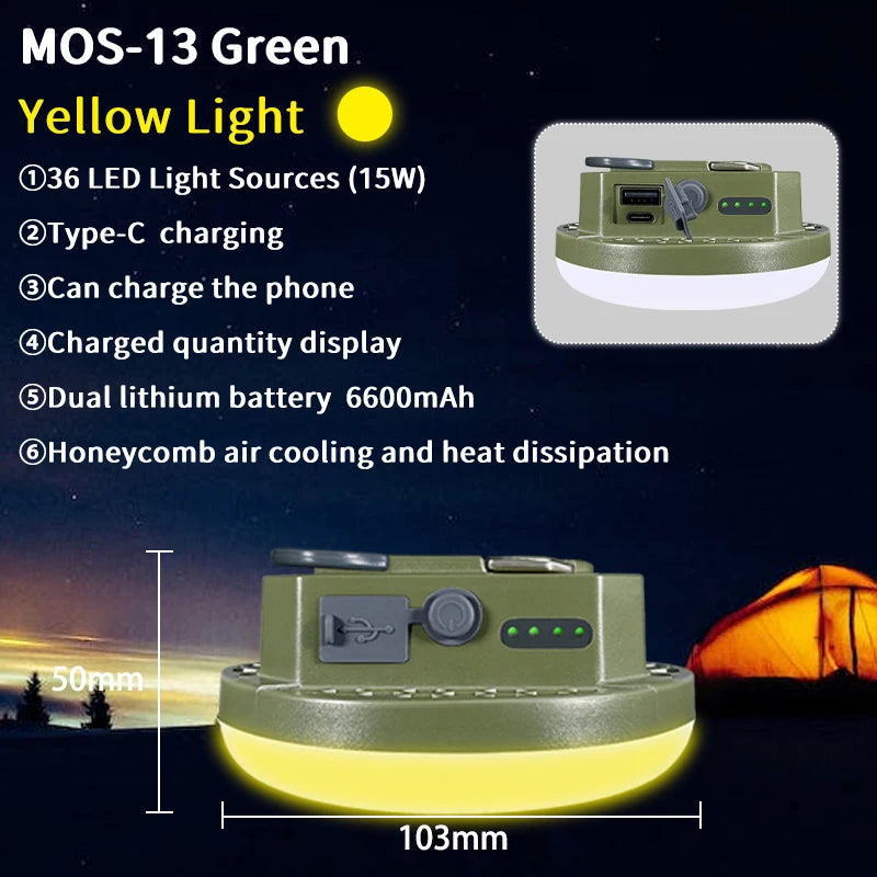 MOS LIGHTING - Rechargeable LED Lantern