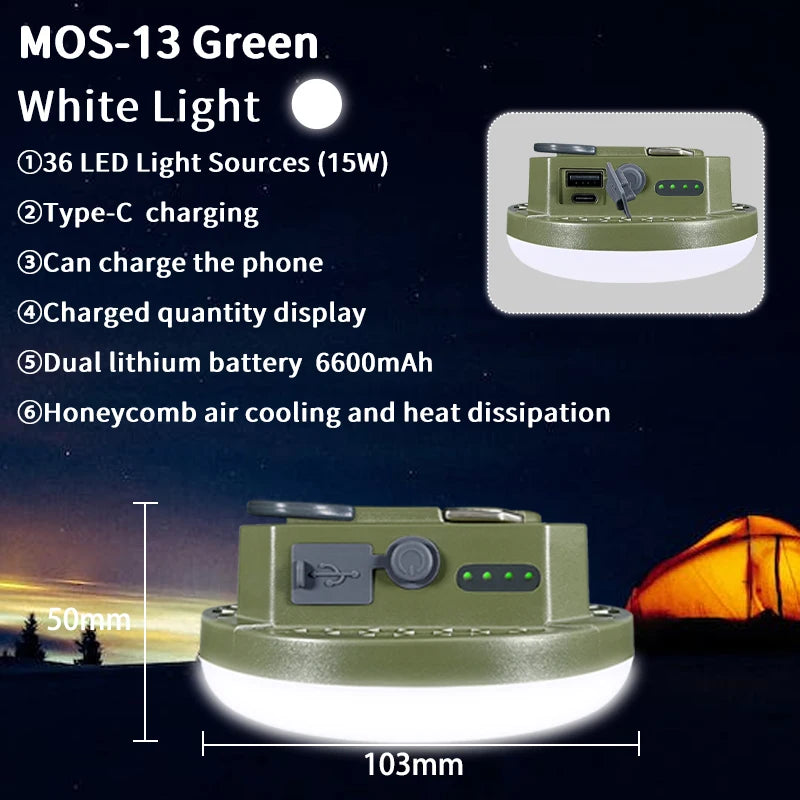 MOS LIGHTING - Rechargeable LED Lantern