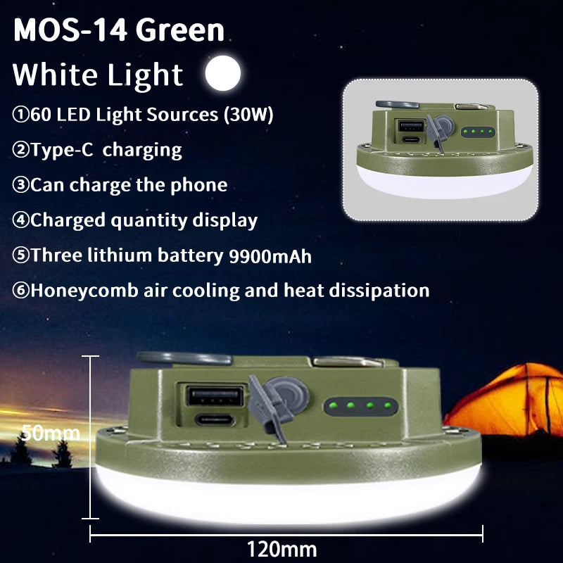 MOS LIGHTING - Rechargeable LED Lantern