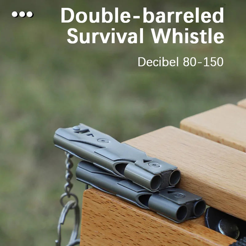 High Decibel Stainless Steel Survival Whistle