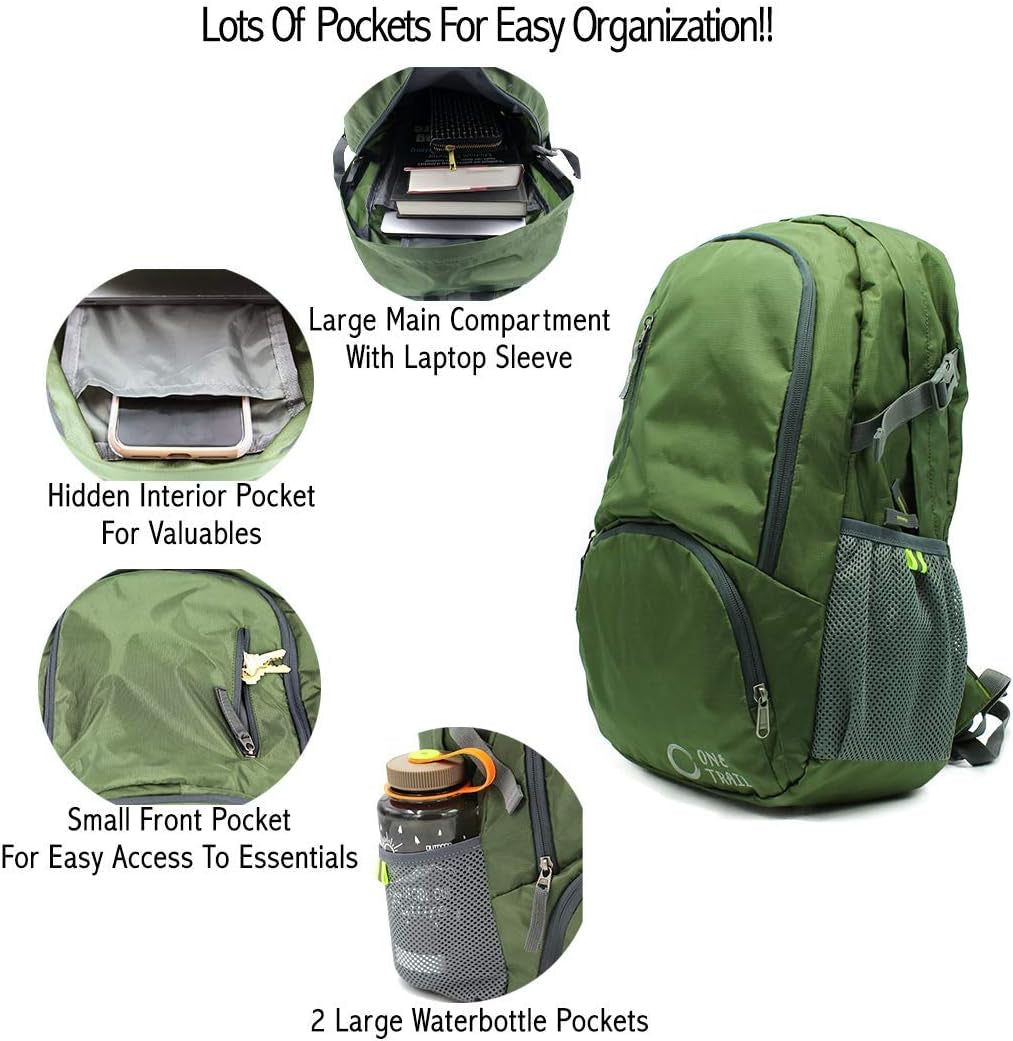 OneTrail Gear - 30L Packable Daypack