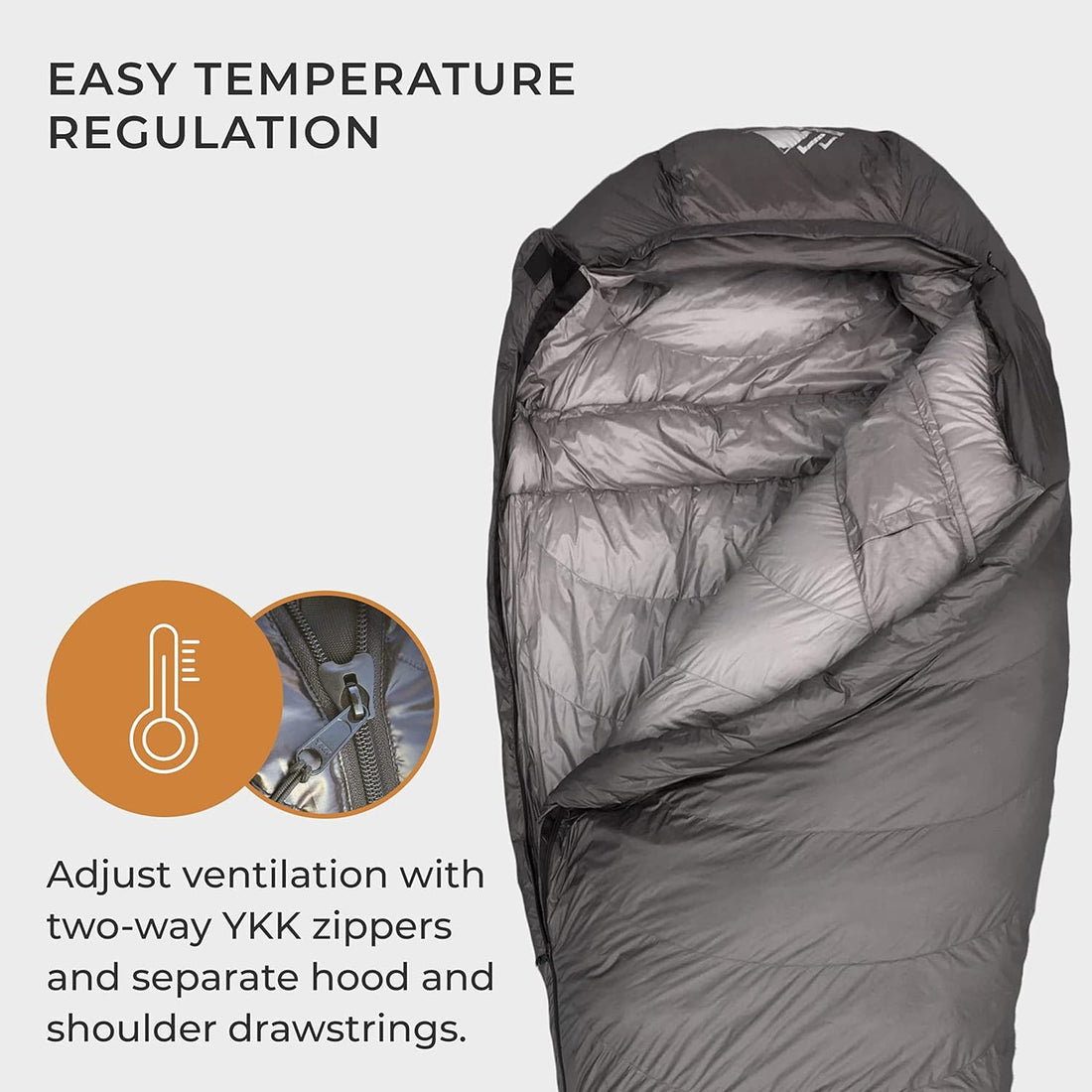 Hyke & Byke Katahdin - Ultra-Lightweight Sleeping Bag 