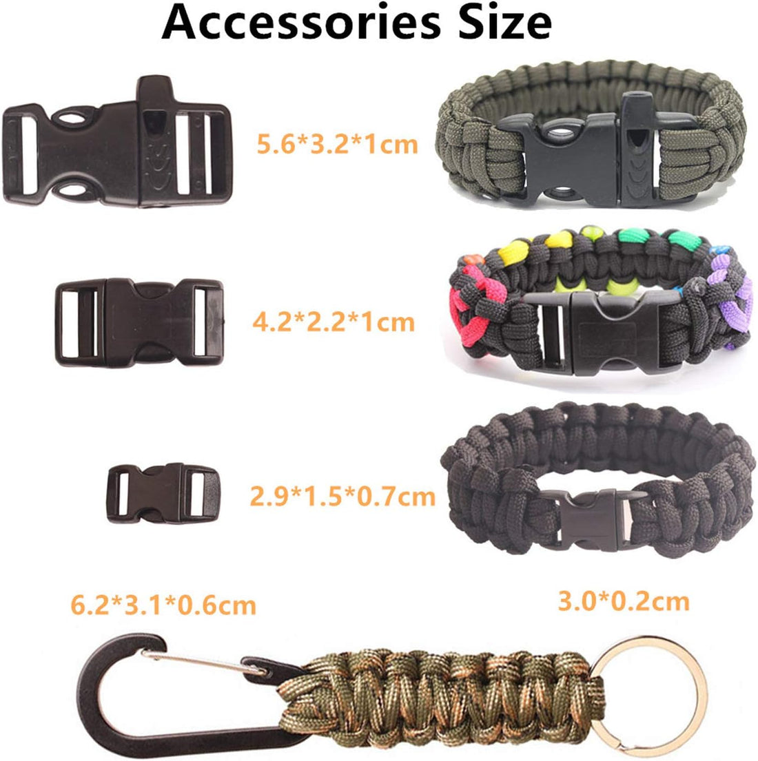 GeGeDa - Paracord Bracelet Kit 