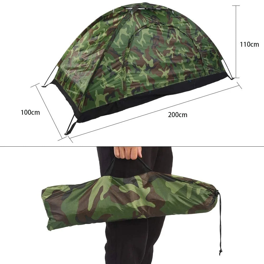 Camouflage All Weather 1 person Tent